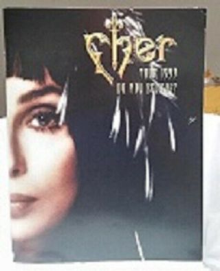 Cher - Do You Believe 1999 Tour Near Concert Tour Program Book Booklet