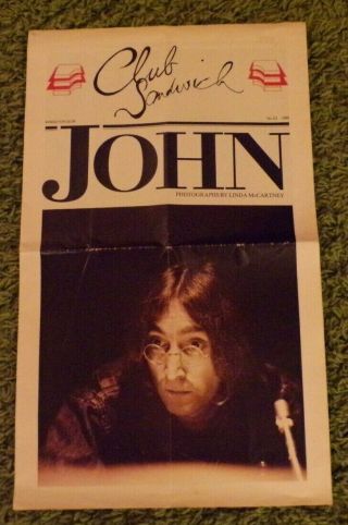 The Beatles,  John Lennon,  Wings Fun Club Sandwich N0 23 1981.