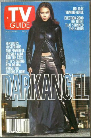 Tv Guide - 11/2000 - Dark Angel - Jessica Alba - David Blaine - A Christmas Carol - La Metro