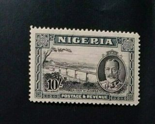 Nigeria 1936 10s Sg 44 Sc 48 Mlh
