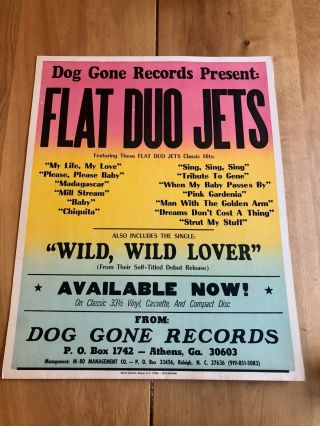 Poster – Flat Duo Jets On Thick Cardboard Stock Paper - 22 " X28 "