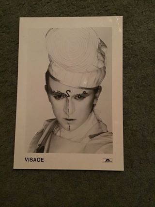 Visage / Steve Strange - Promo Photo - 1981 Fade To Grey