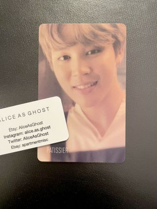 [us Seller] Official Bts World Ost Limited Edition Jimin Story Photocard