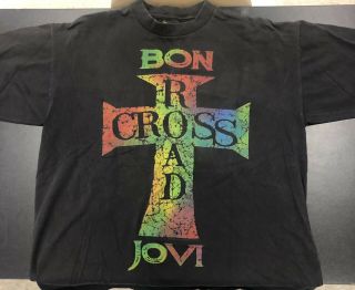 Bon Jovi Crossroad Shirt Size Xl