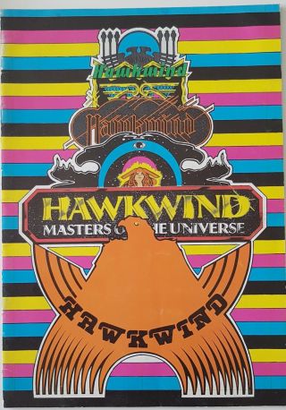 Hawkwind - Masters Of The Universe Tour 1979.  Dave Brock