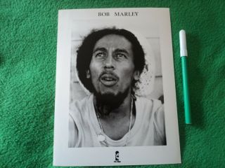 Bob Marley: Vintage Promo Photo Island Records - Ready To Frame Collect
