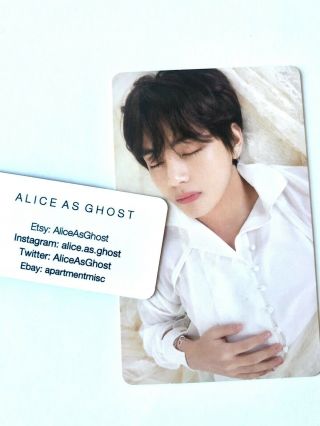 [us Seller] Official Bts Tear Version U Taehyung V Photocard