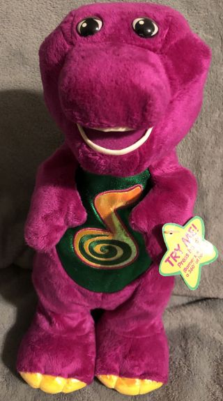 Barney The Dinosaur - Dino Dance - Fisher Price,  Animated Singing Dancing,  2002