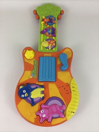 The Backyardigans Sing N ' Strum Guitar Musical Toy Nickelodeon JR 2006 Mattel 3
