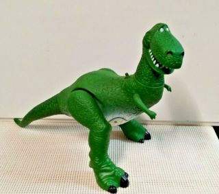 Vintage 1996 Disney Pixar Toy Story T - Rex Dinosaur Figure By Thinkway