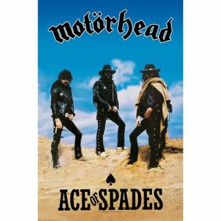 Official Licensed - Motorhead - Ace Of Spades Textile Poster Flag Metal Lemmy