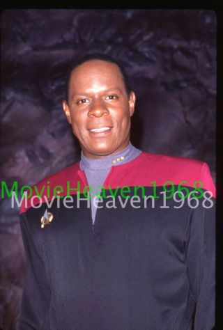 Avery Brooks Star Trek Vintage 35mm Slide Transparency 4687 Photo