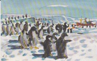 Antarctic Expedition Stamps Japan Expedition Postcard 002 Postal History
