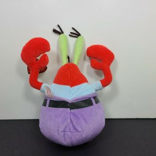 Ty Spongebob Squarepants Mr Krabs Plush Doll Toy Beanie Baby 2011 8 