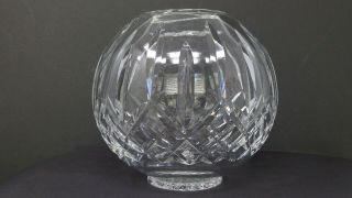 Waterford Crystal Lismore 5 1/2 " Tall Rose Bowl - Chip On Base