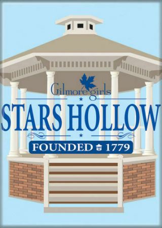 Gilmore Girls Tv Series Stars Hollow Founded 1779 Refrigerator Magnet