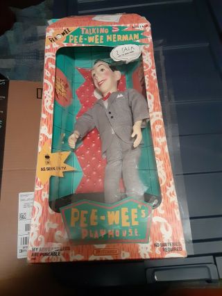 1987 Matchbox Talking Pee Wee Herman Doll From Pee Wee 