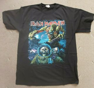 Iron Maiden Final Frontier World Tour Germany Tour T Shirt Size L