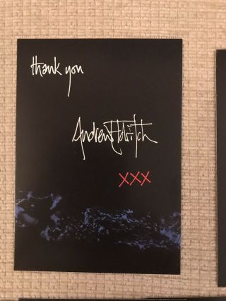 Sisters Of Mercy - Rare Xxx Anniversary Tour Postcards