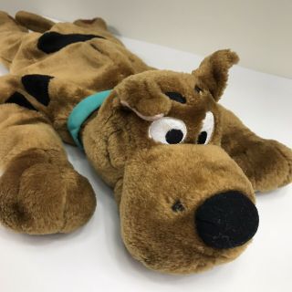 Vintage 26 " Scooby Doo Plush Talking Hug Me Pillow Pal Equity 2000 Stuffed Toy