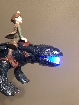 Light - Up & Sound Toothless & Hiccup 25 " Action Figure How To Train Your Dragon
