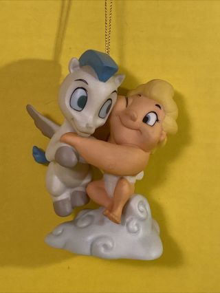 Wdcc Hercules & Pegasus A Gift From The Gods Christmas Ornament