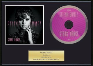 Selena Gomez - Framed Cd Presentation Disc Display