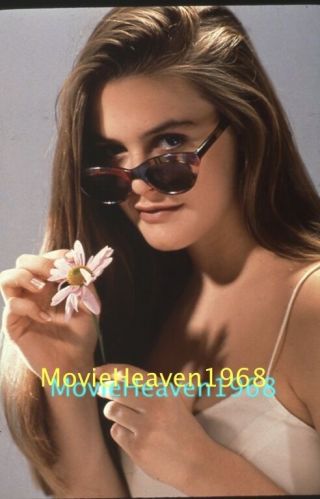 Alicia Silverstone Young Vintage 35mm Slide Transparency 4157 Negative Photo