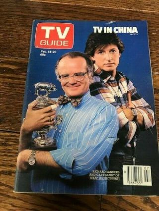 Tv Guide Canada 1981 Cheryl Tiegs / Richard Sanders Wkrp In Cincinnati
