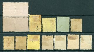 Old Malaya Sarawak selection of 15 x stamps M/M or NG? 2