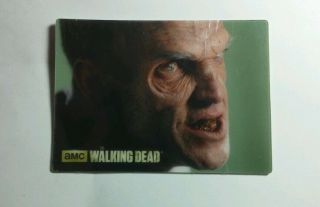 The Walking Dead Reg Zombie Staring Scowl Face Season Three 3 2 S2 Hard Sticker