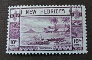 Nystamps British Hebrides Stamp 61 Og H $230