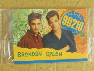 3 Card Pack Of Collector Cards From The 90210 Tv Series,  With Brandon,  Dy