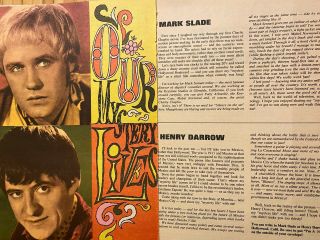 Mark Slade,  Henry Darrow,  High Chaparral,  Two Page Vintage Clipping