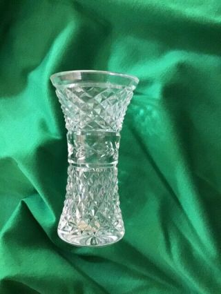 Vintage Classic Waterford Crystal Cut Glass Posy Vase