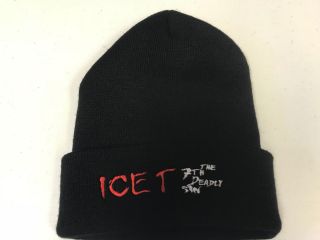 Ice T Of Body Count The 7th Seventh Deadly Sin Beanie Hat Extremely Rare