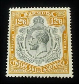 Nystamps British Bermuda Stamp 97 Og H $300 Small Fault J15y2202
