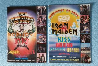 Monsters Of Rock Progs Iron Maiden Dio Wasp