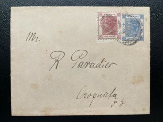 Hong Kong 1904 Qv 10c,  2c Gpo En6 Postal Stationery Envelope To Germany