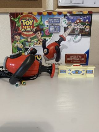 2010 Jakks Pacific Toy Story Mania Point And Shoot Tv Plug N 
