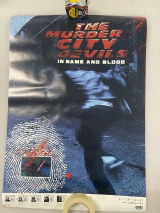 Murder City Devils In Name And Blood Poster 21 " X30 " At The Drive In