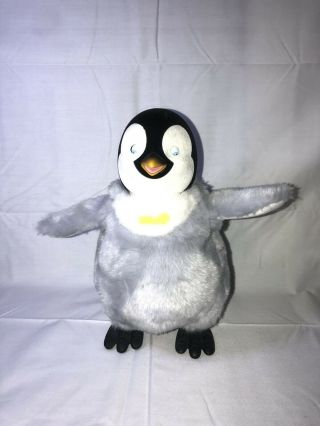 Happy Feet Interactive Talking Tap Dancing Mumble Penguin Thinkway Toys A6