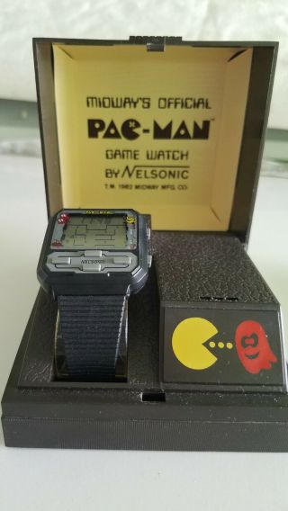 Pacman Game Watch Nelsonic - - Fully.