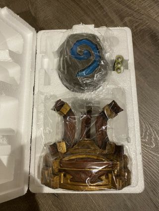 2013 Blizzard Holiday Gift Employee Exclusive Hearthstone Sculpt SIGNED BOX 5