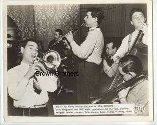 Vintage 1940s American Jazz Jam Session - Spanier,  Teagarden,  Mole & More Photo