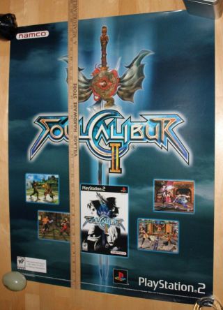 Soul Calibur Ii Heihachi Official Promo Poster Namco Xbox Rare Marketing Tekken
