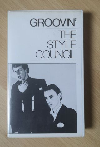 The Style Council - Paul Weller - Promotional Only Pal Vhs Video In Promo Sleeve