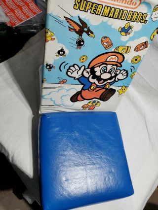 Nintendo Mario Bros.  1989 Nintendo Nes Gaming Chair Retro Decor Ultra Rare