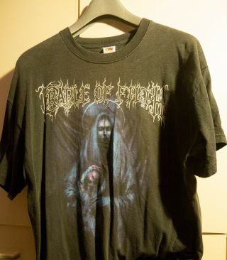 Cradle Of Filth - Dreaming Of A Shite Christmas 2005 Tour T - Shirt (rare) (l)