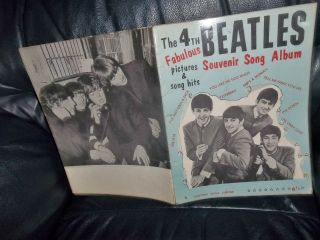 The Beatles 1965 Sheet Music Book 4th Edition Lyrics Songs Music Chords
